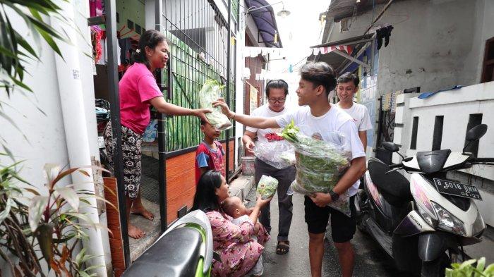 Relawan Orang Muda Ganjar (OMG) mencetuskan Program 'Petani Kota' yang diikuti puluhan warga di Cengkareng, Jakarta Barat. Hal itu dilakukan