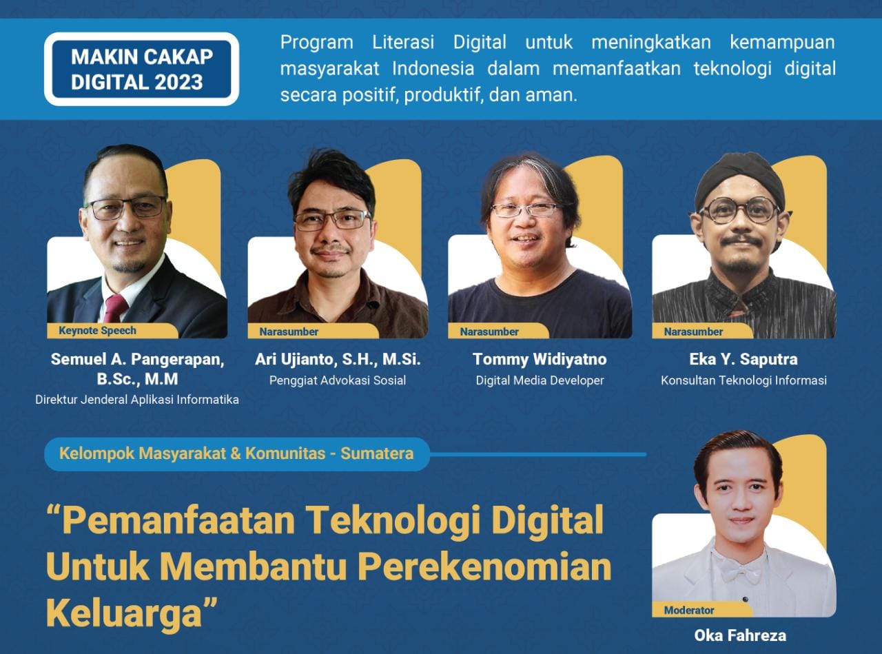 Adakan Workshop, Kemenkominfo Ajak Masyarakat Manfaatkan Teknologi Digital Untuk Perekonomian