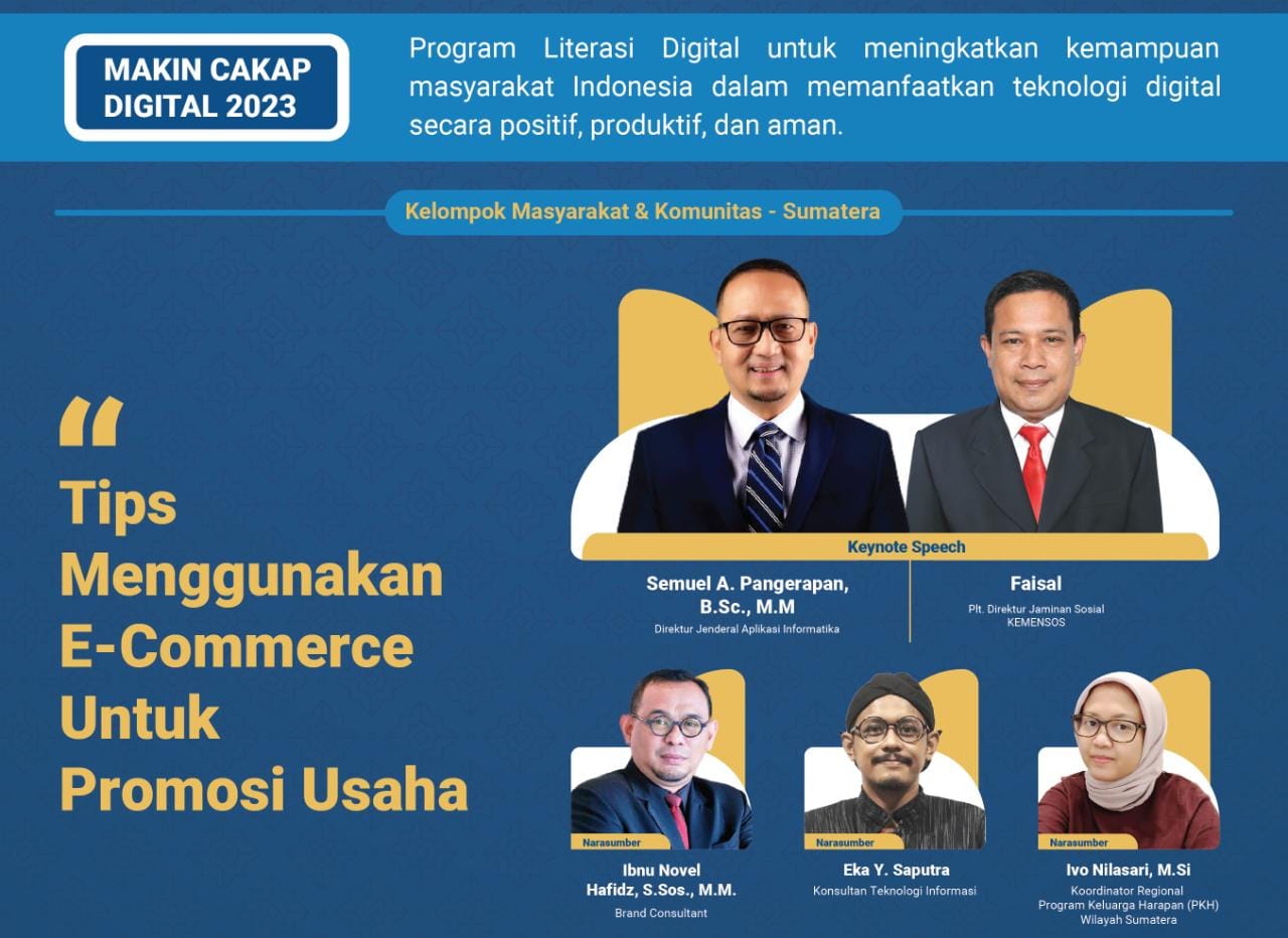 Kemenkominfo Berikan Tips Seputar Cara Menggunakan E-Commerce Untuk Promosi Usaha