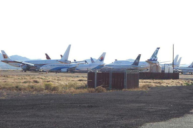 Tarmac aircraft boneyard, Teruel Airport, Spain. Dok: Eranasional/HO ***.