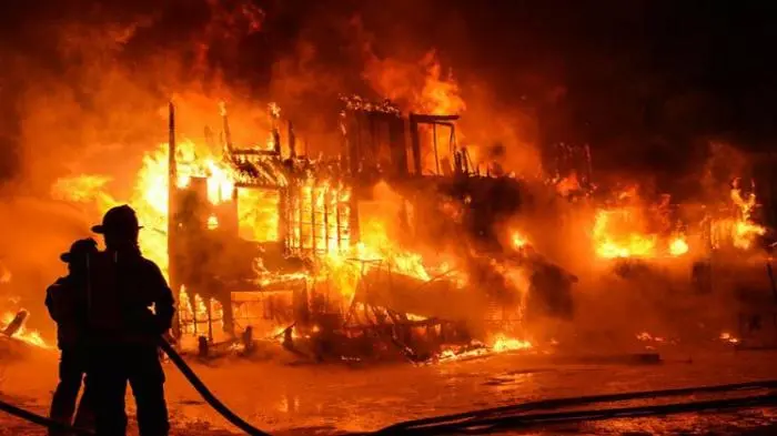 Kebakaran rumah Haerul Saleh di Tanjung Barat berlangsung mencekam,