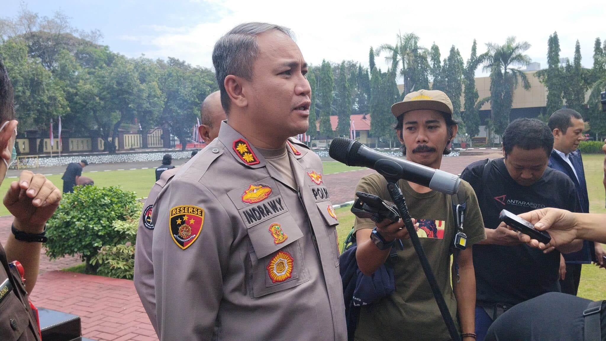 Kapores Parepare AKBP Indra Waspada Yuda saat memberi keterangan kepada awak media di Mapolda Sulsel, Rabu 10 Juni 2026. (Foto: ERANASIONAL/Rio)