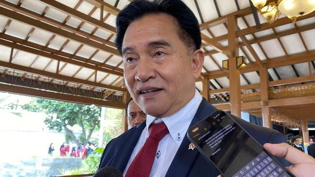 Menteri Koordinator Bidang Hukum, HAM, Imigrasi, dan Pemasyarakatan (Menko KumHAM Imipas), Yusril Ihza Mahendra