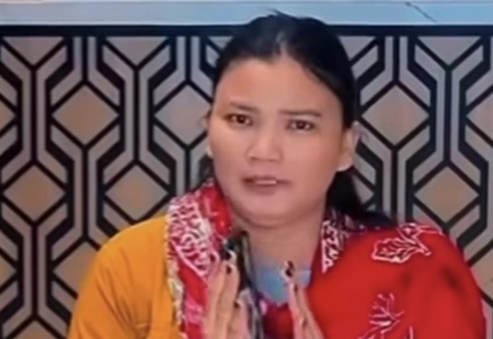 Mulana Kartina Nainggolan, ibu hamil yang di tendang preman di Medan. (Foto: Int)