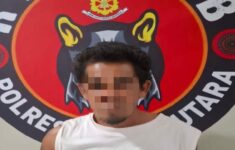 Pelaku persetubuhan anak di bawah umur di Toraja Utara. (Foto: Dok. Polisi)