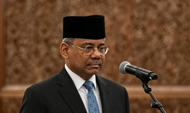 Suahasil Nazara resmi ditetapkan sebagai Menteri Keuangan (Menkeu) menggantikan Purbaya Yudhi Sadewa. (Foto: Kompas TV)