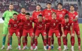 Skuad Timnas Indonesia saat menghadapi Singapura semuanya pemain yang lahir diluar negeri. (Foto: PSSI)