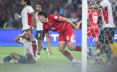 Timnas Indonesia sikat Baglades, 9-2, Kamis 1 Oktober 2026 malam. (Foto: Kompas)