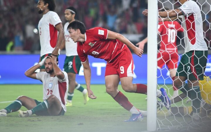 Timnas Indonesia sikat Baglades, 9-2, Kamis 1 Oktober 2026 malam. (Foto: Kompas)