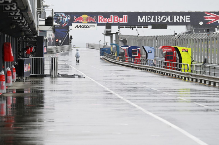 MotoGP Australia dibatalkan akibat cuaca buruk. (Foto: MotoGP)