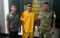 Letnan Dua (Letda) Inf. AG ditetapkan sebagai tersangka dalam insiden tewasnya Letda Inf. Jihad Ahmad Al-Rasyid. (Foto: TNI AD)
