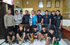 Pelaku penganiayaan di Maros di ciduk polisi. (Foto: Polres Maros)