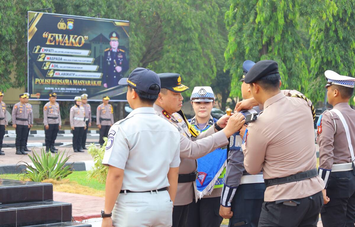 Polda Sulawesi Selatan resmi memulai Operasi Patuh Pallawa 2026 pada Senin (26/10/2026).