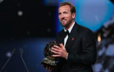 Penyerang Bayern Munchen, Harry Kane, dinobatkan sebagai pemain terbaik dunia 2026. (Foto: FIFA)