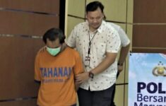 Pelaku pembunuhan ibu dan anak di Madiun. (Foto: Dok. Polisi)