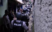 Penggrebekan kampung Ambon. (Foto: Polda Metro)