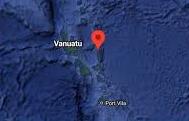 Gempa bumi berkekuatan magnitudo 7,2 mengguncang wilayah Kepulauan Vanuatu pada Sabtu (24/10).